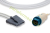 Reusable pediatric silicone soft tip SpO2 Sensor for Siemens patient monitors