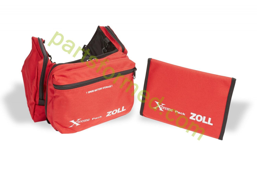 8000-0660 กระเป๋าพกพา ZOLL Xtreme Pack™ I กระเป๋าแบบนุ่มพร้อมกระเป๋าด้านหลังและด้านข้างแบบขยายพร้อม NIBP สำหรับเครื่องกระตุ้นหัวใจ ZOLL M-Series