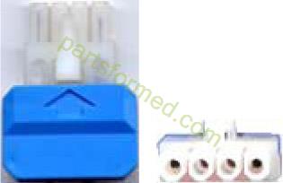 F7955W Fiab Einwegelektroden mit Außenkabel für Erwachsene für Defibrillatoren Nihon Kohden/Welch Allyn/Innomed/S&amp;W/Drager/Fiab