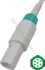 Sensor SpO2 de ponta macia de silicone pediátrico reutilizável para monitores de pacientes Huntleigh