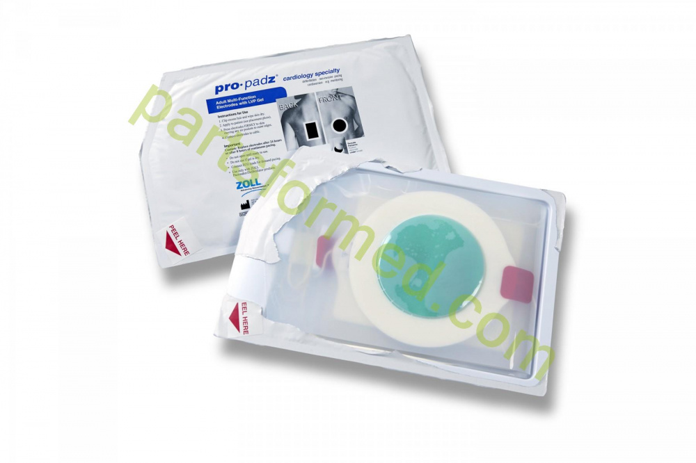 8900-2100-01 ZOLL Pro-Padz® Kardiologie mit LVP-Gel-Elektrode für Defibrillator ZOLL MRE-Serie