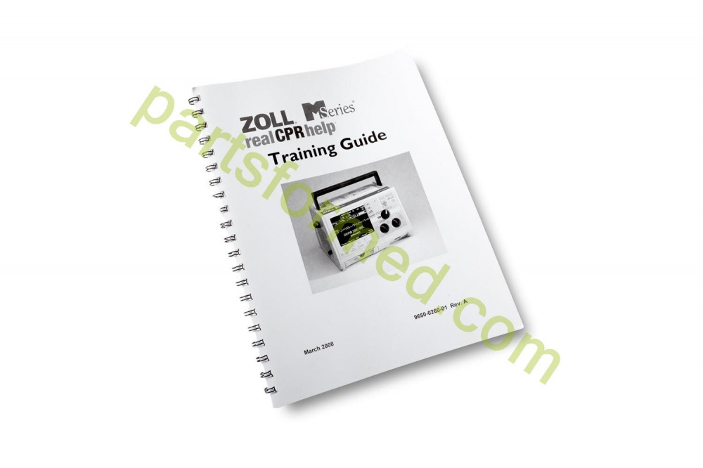 9650-0260-01 ZOLL CPR Train the Trainer-Handbuch für Defibrillatoren der ZOLL MRE-Serie