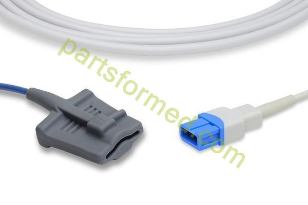 Reusable adult silicone soft tip SpO2 Sensor for Spacelabs (Oximax Tech ...