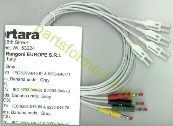 Mortara Instrument (USA) 9293-046-63 Отведения для ELI 150c/250c 
