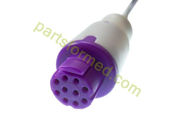 Capteur SpO2 en silicone néonatal réutilisable pour moniteurs patients S&amp;W