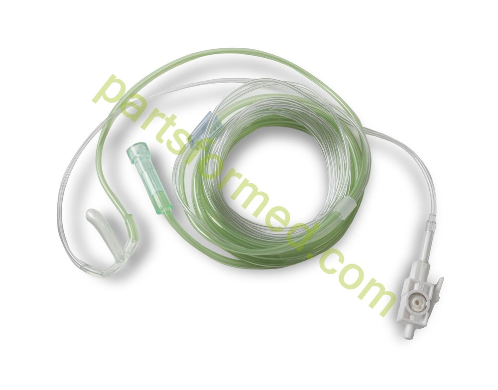 8000-0358 ZOLL Sidestream - ثاني أكسيد الكربون عن طريق الفم / الأنف مع قنية O2، للبالغين لجهاز إزالة الرجفان MRE-Series