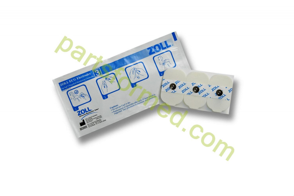 8900-0003 ZOLL EKG Rechteckige Elektroden für Defibrillator ZOLL MREX-Serie