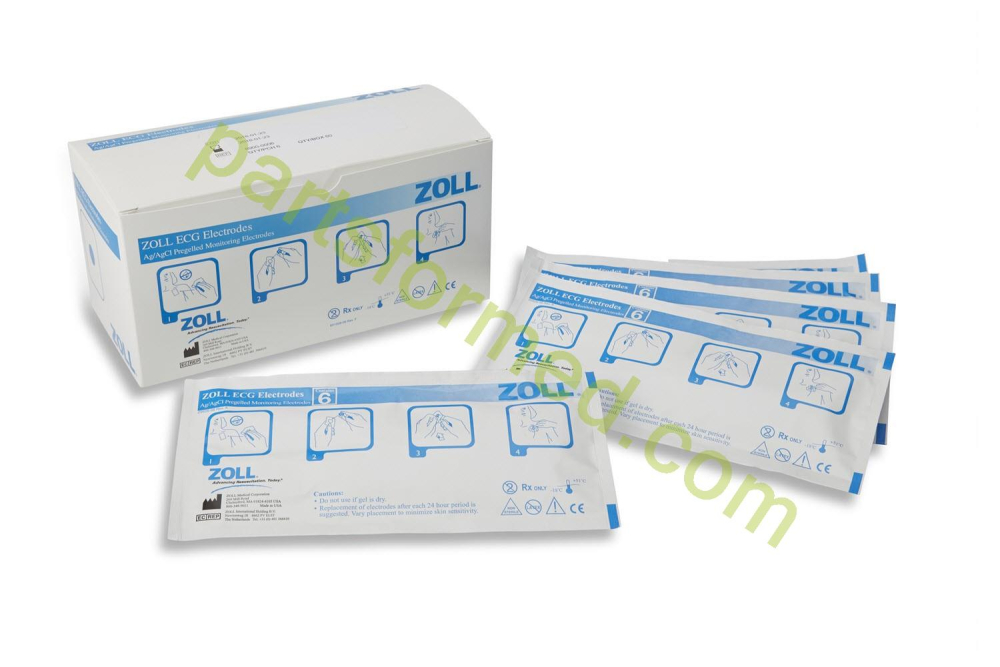Прямоугольные электроды ЭКГ 8900-0006 ZOLL для дефибрилляторов ZOLL M-R-E-X-Series