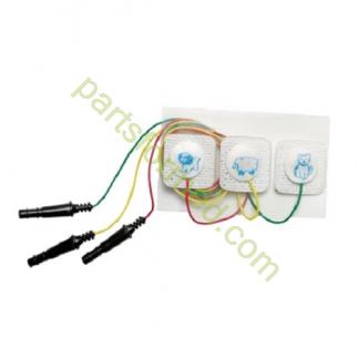 Philips 13953D Schaumstoff-Einweg-EKG-Einzelmonitor-Gelelektrode aus Stoff