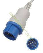 Wiederverwendbarer pädiatrischer SpO2-Sensor aus Silikon mit weicher Spitze für Biolight-Patientenmonitore (Digital Tech).