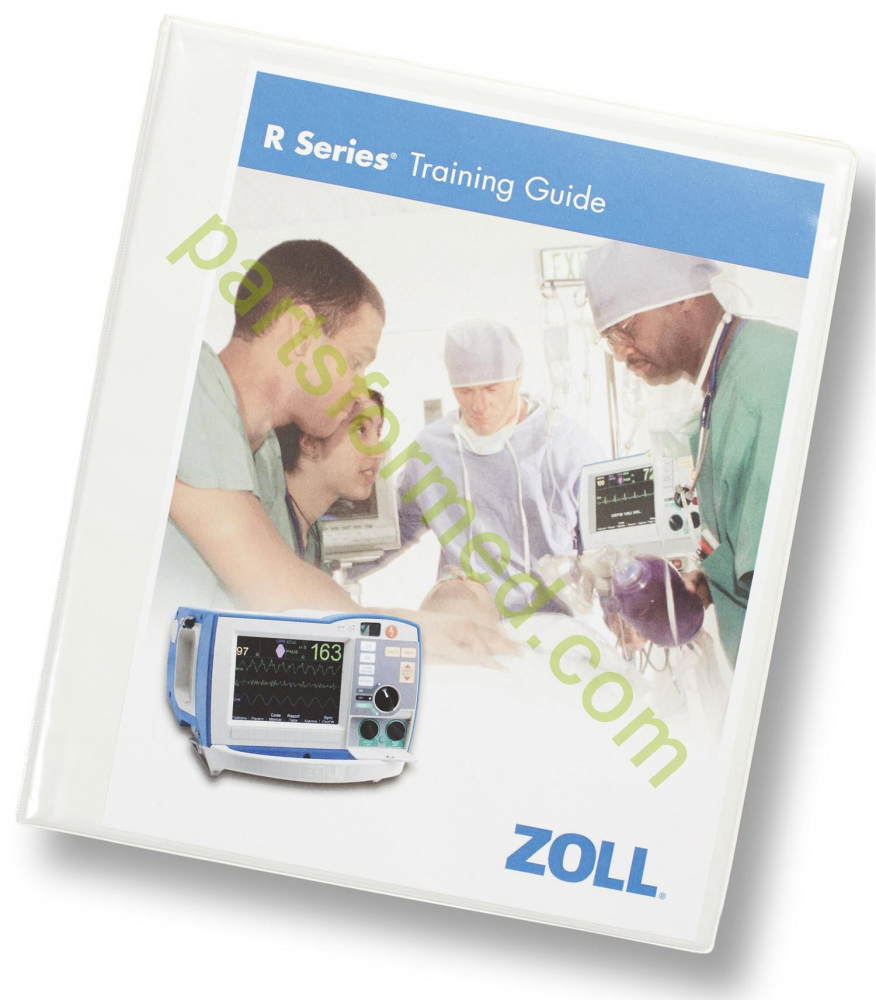 9650-0891-01 ZOLL Train the Trainer Trainingshandbuch mit CD für Defibrillator ZOLL R-Serie
