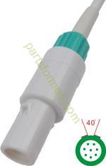 Wiederverwendbarer SpO2-Ohrclip-Sensor für Erwachsene für Patientenmonitore von Comen (Oximax Tech).