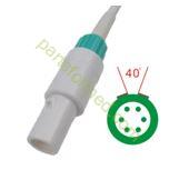 Sensore SpO2 riutilizzabile per adulti con punta morbida in silicone per monitor paziente Choice Digital