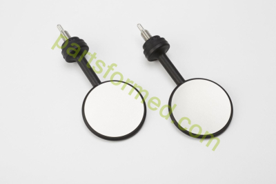 8000-0277-03 Pás de eletrodos internos moldados sobre ZOLL, 2,0" (5,1 cm) de diâmetro por 4,9" (12,5 cm) Par curto, pediátrico para desfibrilador ZOLL MR-Series