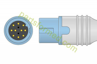 Многоразовый неонатальный датчик SpO2, "силиконовая застежка" для мониторов пациента Infinium