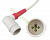 Многоразовый датчик SpO2 для младенцев, "мягкий силиконовый наконечник" для мониторов пациента Corpuls (Masimo+Oximax Tech)