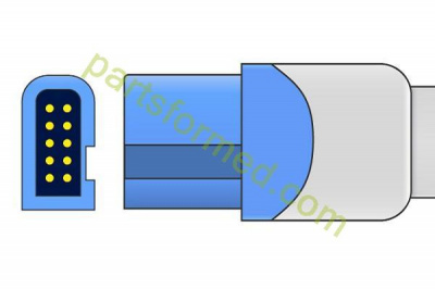 Многоразовый датчик SpO2 для взрослых, "ушной" для мониторов пациента Spacelabs (Oximax Tech)