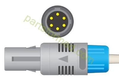เซ็นเซอร์ SpO2 แบบห่อซิลิโคนทารกแรกเกิดแบบใช้ซ้ำได้สำหรับจอภาพผู้ป่วย Guoteng