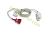 8000-0343 ZOLL Rainbow DCI-DC8, cabo/sensor de paciente reutilizável adulto para desfibrilador ZOLL X-Series