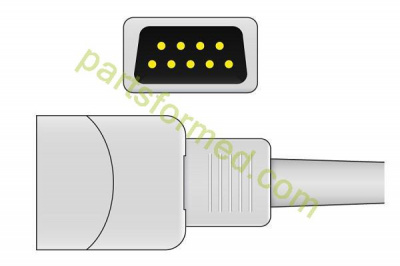 Многоразовый универсальный датчик SpO2, "У-образный" для мониторов пациента Choice
