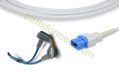 可重复使用的新生儿硅胶包裹 SpO2 传感器，适用于 Spacelabs（Oximax Tech）患者监护仪