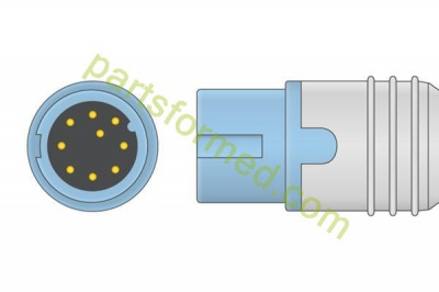 Reusable adult silicone soft tip SpO2 Sensor for Digicare patient monitors 
