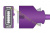 Многоразовый педиатрический датчик SpO2, "мягкий силиконовый наконечник" для мониторов пациента Lucon