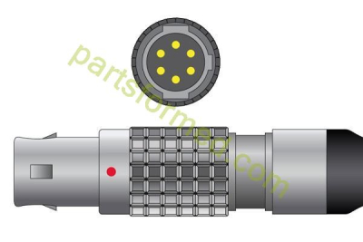 Sensor de SpO2 con punta blanda de silicona reutilizable para monitores de pacientes Nonin