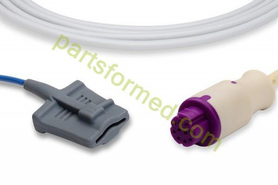 Многоразовый датчик SpO2 для взрослых, "мягкий силиконовый наконечник" для мониторов пациента S&W
