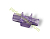 8000-0261-01 ZOLL Mainstream - Adaptador de via aérea neonatal/pediátrico de uso único para desfibrilador ZOLL Série MRE