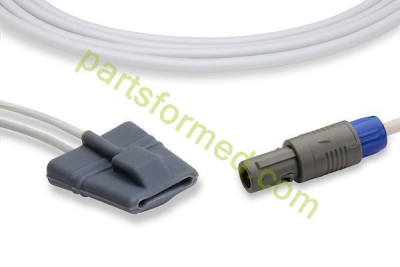 Reusable pediatric silicone soft tip SpO2 Sensor for Edan (Oximax tech) patient monitors