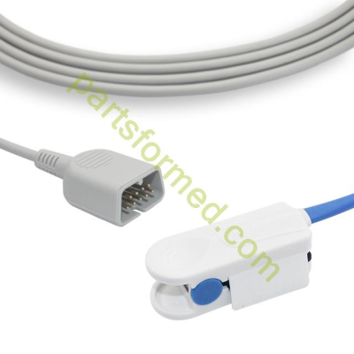 Пульсоксиметрический датчик для монитора Nihon Kohden взрослая "прищепка"