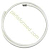 สายยาง O2 ขนาด O6x12 มม. สีขาว ยาว 3 ม. พร้อมข้อต่อสำหรับตู้ฟักไข่ Amelie Star Ardo/Ameda 52.02.15 ของแท้