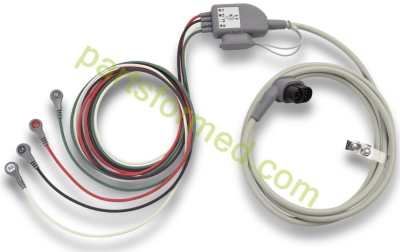 8300-0803-01 ZOLL केबल, लिम्ब लीड ECG, AAMI, प्रोपैक® MD डिफिब्रिलेटर ZOLL X-सीरीज के लिए