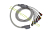 8300-0804-01 Cabo ZOLL com ECG de derivação V, AAMI para desfibrilador ZOLL X-Series