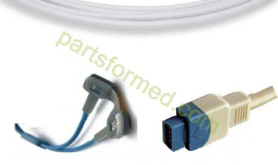 जीई रोगी मॉनिटर के लिए पुन: प्रयोज्य नवजात सिलिकॉन रैप SpO2 सेंसर