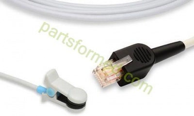 Reusable adult ear clip SpO2 Sensor for Palco patient monitors