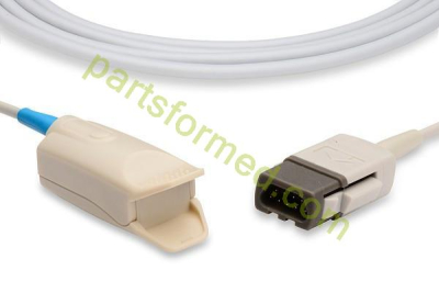 Sensore SpO2 riutilizzabile con clip per dito per adulti per monitor paziente GE 