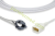 Reusable infant silicone soft tip SpO2 Sensor for Nihon Kohden patient monitors
