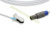 Reusable adult ear clip SpO2 Sensor for Biolight (Digital tech) patient monitors 