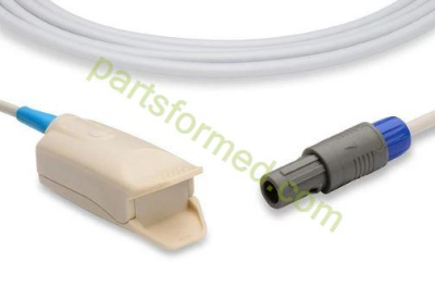 Sensor SpO2 com clipe de dedo adulto reutilizável para monitores de pacientes Infinium (Digital Tech) 