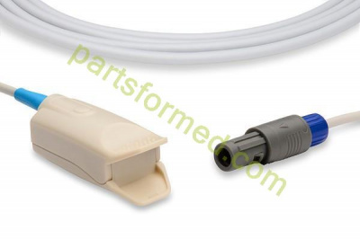 Reusable adult finger clip SpO2 Sensor for Mindray (Oximax Tech) patient monitors