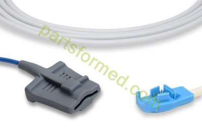 Reusable adult silicone soft tip SpO2 Sensor for Datex-Ohmeda patient monitors 