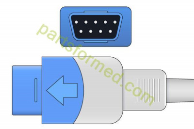 Многоразовый датчик SpO2 для взрослых, "клипса на палец" для мониторов пациента GE