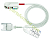 8000-001465 ZOLL Rainbow, Dci Sc-200, sensor de dedo reutilizável pediátrico SpHb, SpO2, SpMet para desfibrilador ZOLL X-Series