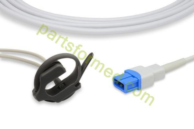 可重复使用的婴儿硅胶软头 SpO2 传感器，适用于 Spacelabs（Oximax Tech）患者监护仪