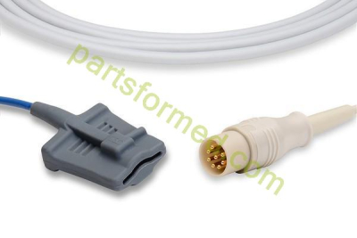 Reusable adult silicone soft tip SpO2 Sensor for Datascope patient monitors