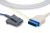 Sensor SpO2 de ponta macia de silicone adulto reutilizável para monitores de pacientes GE (Ohmeda Tech) Sensor SpO2 de ponta macia de silicone adulto reutilizável para monitores de pacientes GE (Ohmeda Tech)