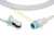 Reusable adult ear clip SpO2 Sensor for Digicare patient monitors 