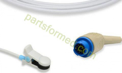 Reusable adult ear clip SpO2 Sensor for Mindray patient monitors